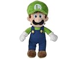 Age : 3 ans et plus cavernedesjouets Peluche Luigi 31 cm - Plombier - Set Doudou Enfant Collection Mario avec Carte Tigre