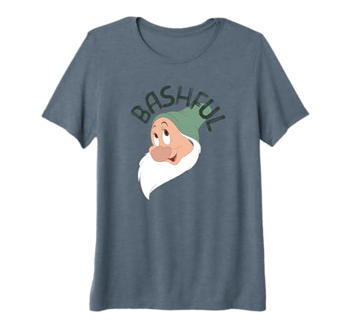 T-shirt Disney Blanche Neige et les Sept Nains vêtement col rond gris