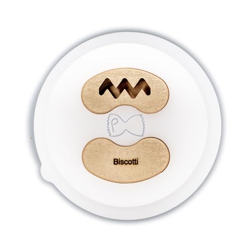 Pastidea - Trafila in bronzo e POM Biscotti compatibile con Philips Pasta Maker Avance e Serie 7000