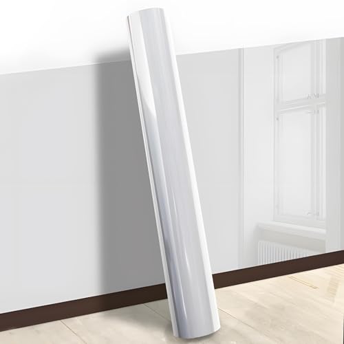 4 Rollos de Protector Pared, Vinilo Transparente Protector Pared, 40 * 200 Cm, Adhesivo Electrostático, Resistente a Manchas y Salpicaduras, Apto para Cocinas, Muebles, Oficinas y Escuelas