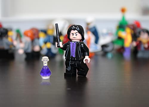 LEGO 2018 Harry Potter Minifigure - Severus Snape (with Black Wand and Display Stand) 75956 – Bild 3
