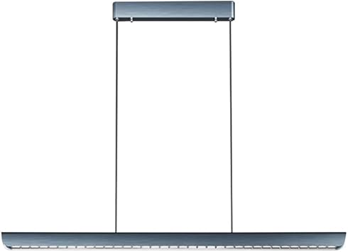 Chandeliers, Led Linear Light - Modern Brushed Aluminum Hangingp,Malist for Kitchen Island, Dini& Liviroom - Sleek & Adjustable Lighting/Gray/a