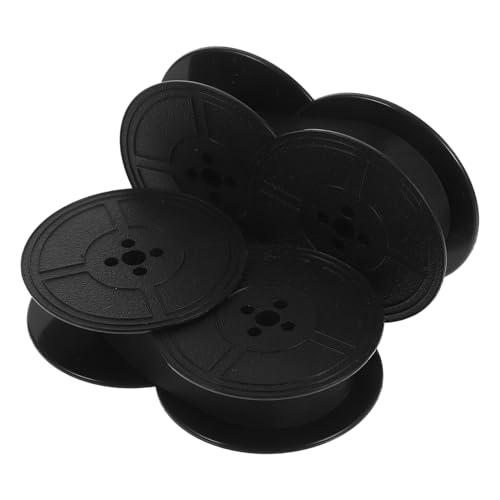 NUOLUX 2 Cintas De Repuesto para Máquina De Escribir para Teclado Mecánico Retro De Plástico Negro