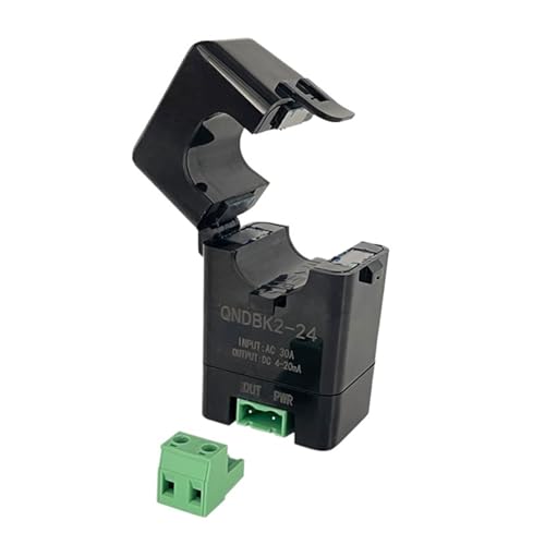 Sensor de corriente de pinza para medir AC 300A sin cortar cables con transmisor de 4-20mA 2