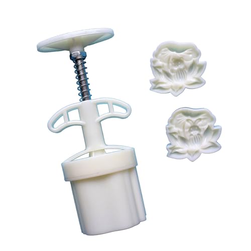 JUYAXIN Juego de moldes para tartas de luna, 50 g, 75 g, reutilizable, para pasteles, pasteles y aperitivos, grado profesional