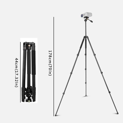 Soporte para proyector portátil y trípode multifuncional de oficina y exterior 2