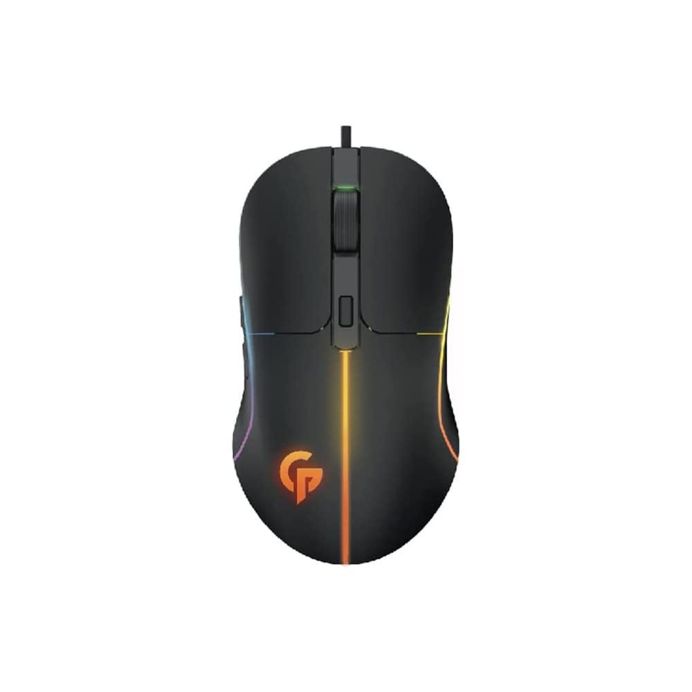 Porodo Gaming RGB Mouse 6400 DPI - Black