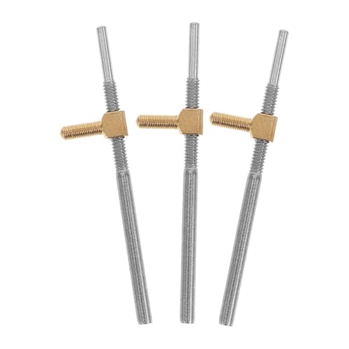 TOYANDONA 3個小提琴琴弓螺??杆 修理用工具 バイオリン弓パーツ 楽器用ア