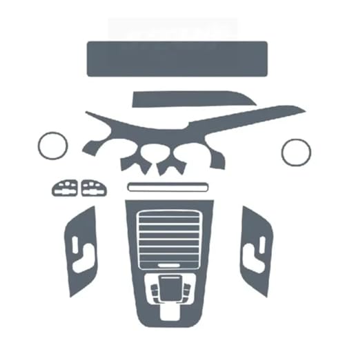 Film de protection habitacle Mercedes GLB 35 AMG protection console centrale TPU 2020-2023