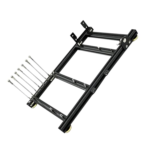 Gabinete Abierto POPETPOP para PC ATX con Protección GPU y Enfriamiento Mejorado Negro miniatura 1
