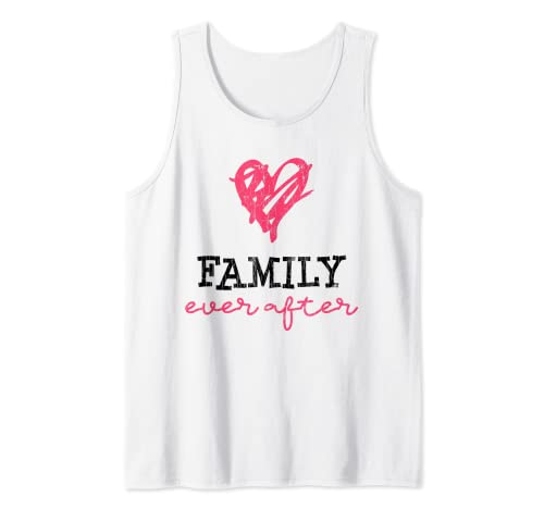 Familia para siempre Parte 2 Adopción Gráfico Divertido Camiseta sin Mangas