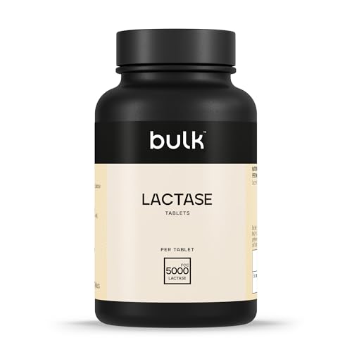 Bulk Pure Lactase Enzyme Tablets 5000 FCC Pack of 270