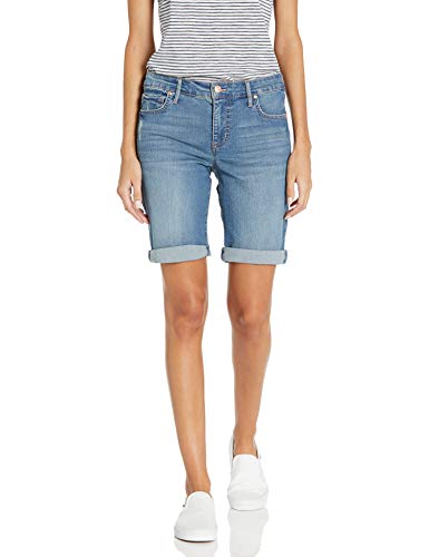 Vintage America Blues Women's Vintage Movable Roll Cuff Bermuda Short, Edie, 14 Regular