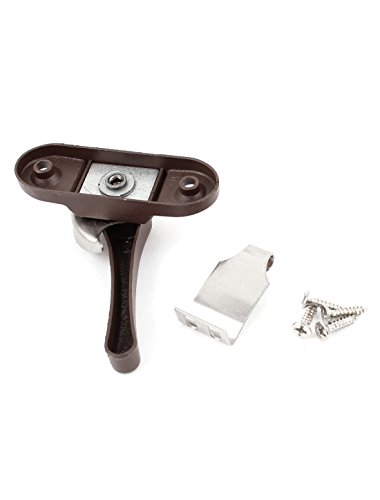 Image of Aexit Home Office Padlocks & Hasps Brown Metal Casement Locking Crescent Rotatable Window Combination Padlocks Sash Lock