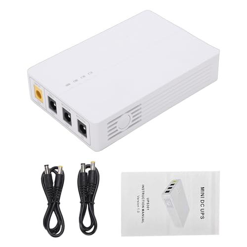 Mini UPS 6000 mAh alimentation sans interruption routeur internet et batterie secours DC