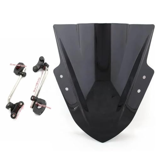 Moto Pare-Brise de Protection Maximale Contre le Vent et la Pluie