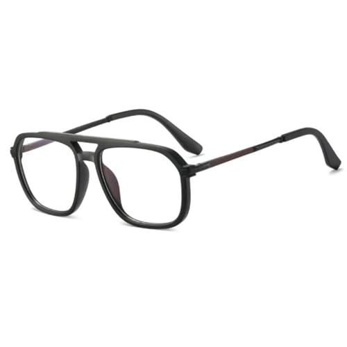 Lunettes pour homme à monture large et double faisceau design C6MatteRed chic