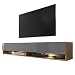 Produktbild Selsey TV-Lowboard, Eiche Wotan/Grau glänzend, Avec LED