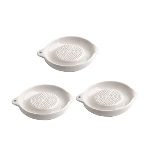 GRIRIW Multipurpose Food Masher Set Baby Food Milling Bowl Garlic Crusher Tool Easy to Clean Store