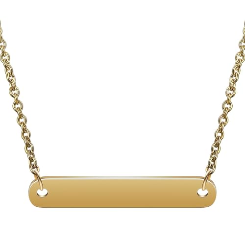 Bijoux mode pour anniversaire avec pendentif rectangle pour femme