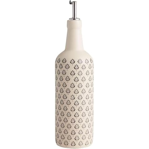 Goodscious Stamped Ceramic Olive Oil Dispenser Cover