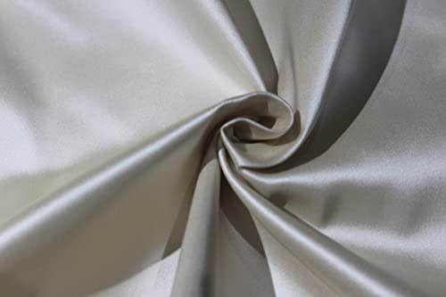 Tissu satiné hollandais soie lourde réversible pour éliminer les doublures de vêtements