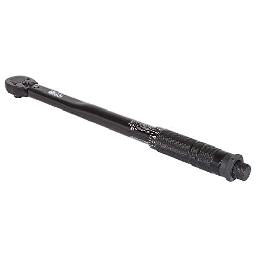 Sealey 3/8 Sq Drive Calibrated Micrometer Torque Wrench - Black Series - AK623B