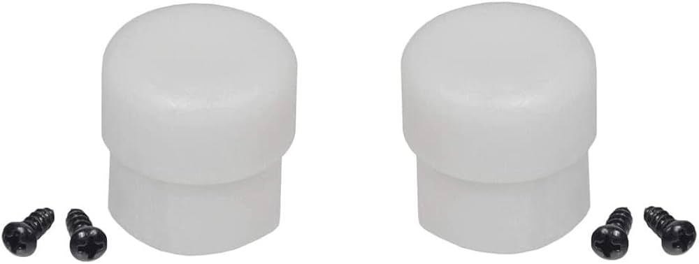 Amazon.com: Plastic Tips for Razor Crazy Cart - Premium White