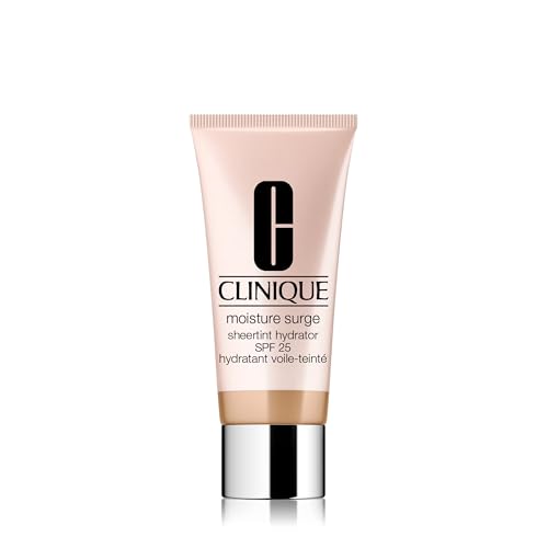 Clinique Moisture Surge Sheertint Hydrator SPF 25 | Hydrating Tinted Moisturiser Broad Spectrum SPF 25 With Hyaluronic Acid + Aloe Water | Sheer Coverage, Natural Finish, Oil-Free 40 ml.