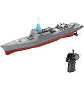 Amazon.com: Dodoore Remote Control Warship RC Military Battleship