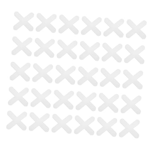 Tofficu 1000pcs Tile Cross Leveler Spacers for Porcelain Floors Tile Leveling System Replacement Clips for Grouting Tools and Leveling Gap Spacer