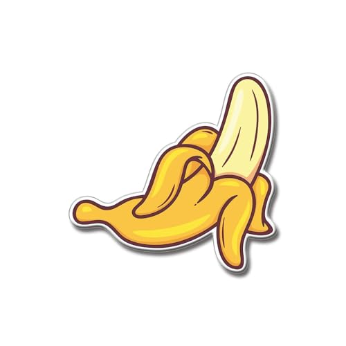 Image of Yey Stylish Fridge Magnet for Refrigerator - Multicolour 3x2 Inch Decorative Kitchen, Home & Office Accessory Idea for Decor Lovers (Banana)