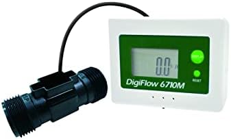 Savant Flow Totalizer and Flow Rate Meter 3/4" NPT Water Filter