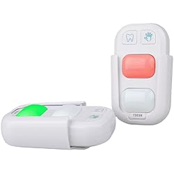 SOARING Toothbrushing Timer for Kids, Training 20 Second Hand Washing and 2 Minutes Teeth Brushing, Stick on Bathroom Timer for Children with Indicator Lights（2 Packs）