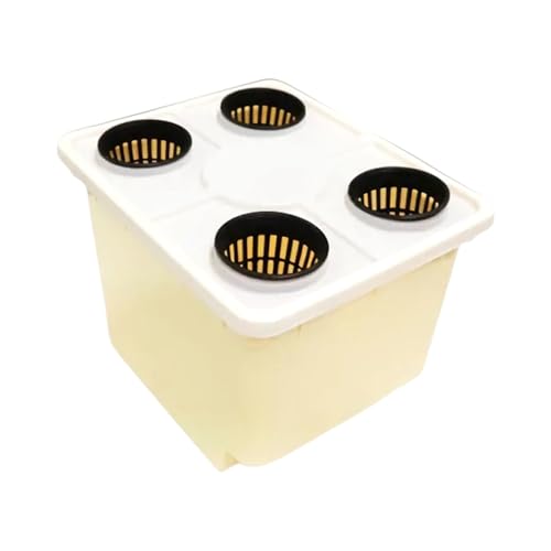 Maceta hidropónica, contenedor de Invernadero de Cultivo sin Suelo, de Cultivo hidropónicos, cultivador de Productos de Cocina, Recipiente de Crecimiento Inteligente para Interiores y Exteriores