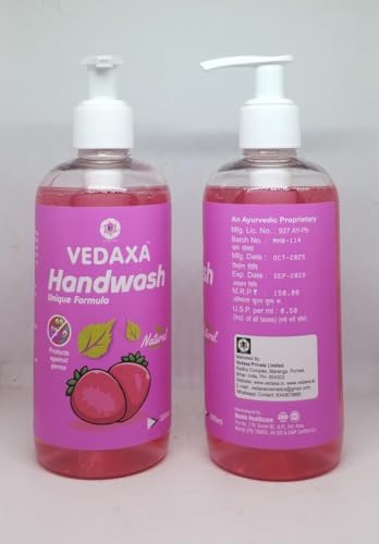 Image of Hand Wash, Best Formulation, 300ml, Pump Dispenser, Natural Protection