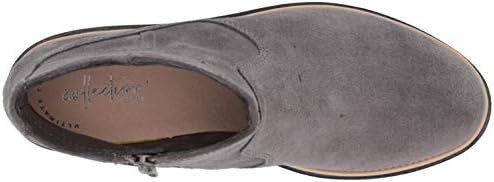 Clarks Women's Sharon Swing Ankle Boot, Grey Suede, 95 M US | Image 4