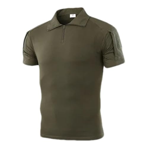 T-shirt de randonnée respirant en coton camouflage pour le sport