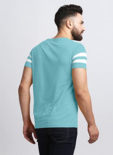 Image of AUSK T-Shirt for Mens Double Stripes on Chest