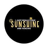 Zoom IMG-2 i love fencing and sunshine Zoom IMG-2 i love fencing and sunshine