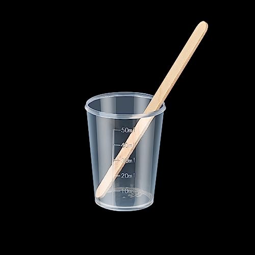 Kit de 36 vasos medidores desechables para resina miniatura 3