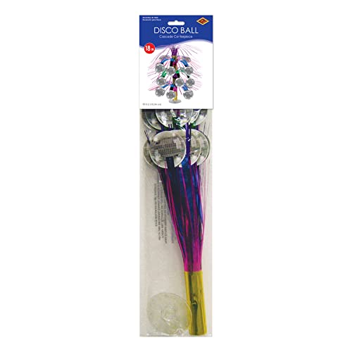 Beistle Disco Ball Cascade Centerpiece, 18", Multicolored #TOP2