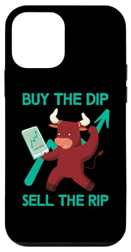 Carcasa para iPhone 12 mini Comprar Dip Sell Rip Stock Market Crypto Forex Trader Opciones