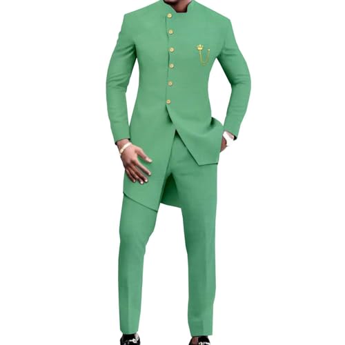 Costume de mariage homme africain style2 XL en coton chic