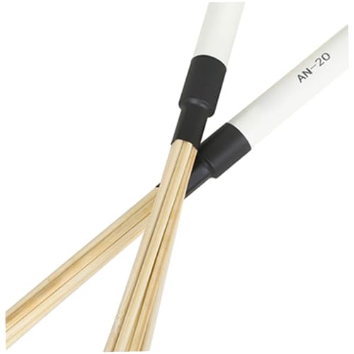 Par de baquetas de madera para batería y percusión miniatura 4