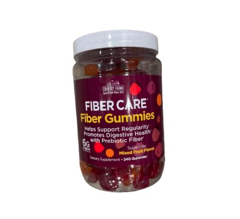 Generic Country Farms Fiber Care 6g Fiber Gummies 240 Count