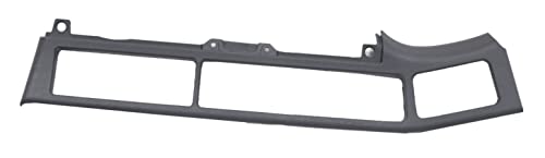Freightliner Shadow Gray HVAC and Radio Dash Trim Plate - A18-33393-006 (OE Replacement Part for Freightliner: 1998-2010 Century CST-120/2000-2014 Columbia CL-120/2002-2009 Coronado CORO-132 Trucks)