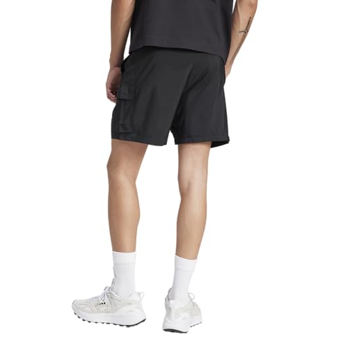 adidas Men's Essentials Small Logo Cargo Chelsea Shorts4