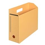 プラス ボックスファイル A4横 背幅100mm イエロー FL-051BF YL 【まとめ買い5個セット】