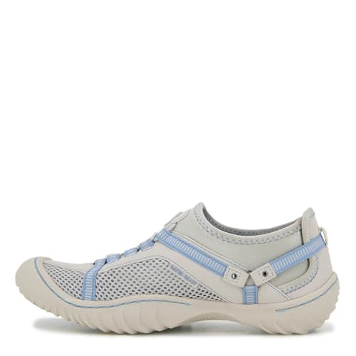 JBU by Jambu Women's Tahoe Water Ready Sneaker, LT Grey/Stone Blue, 93
